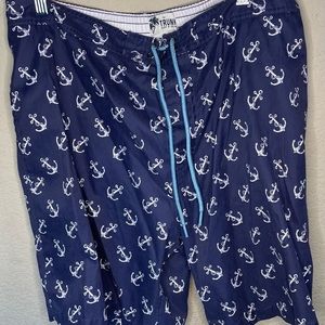 Trunks Surf & Swim Co. XL Anchors Swim Shorts